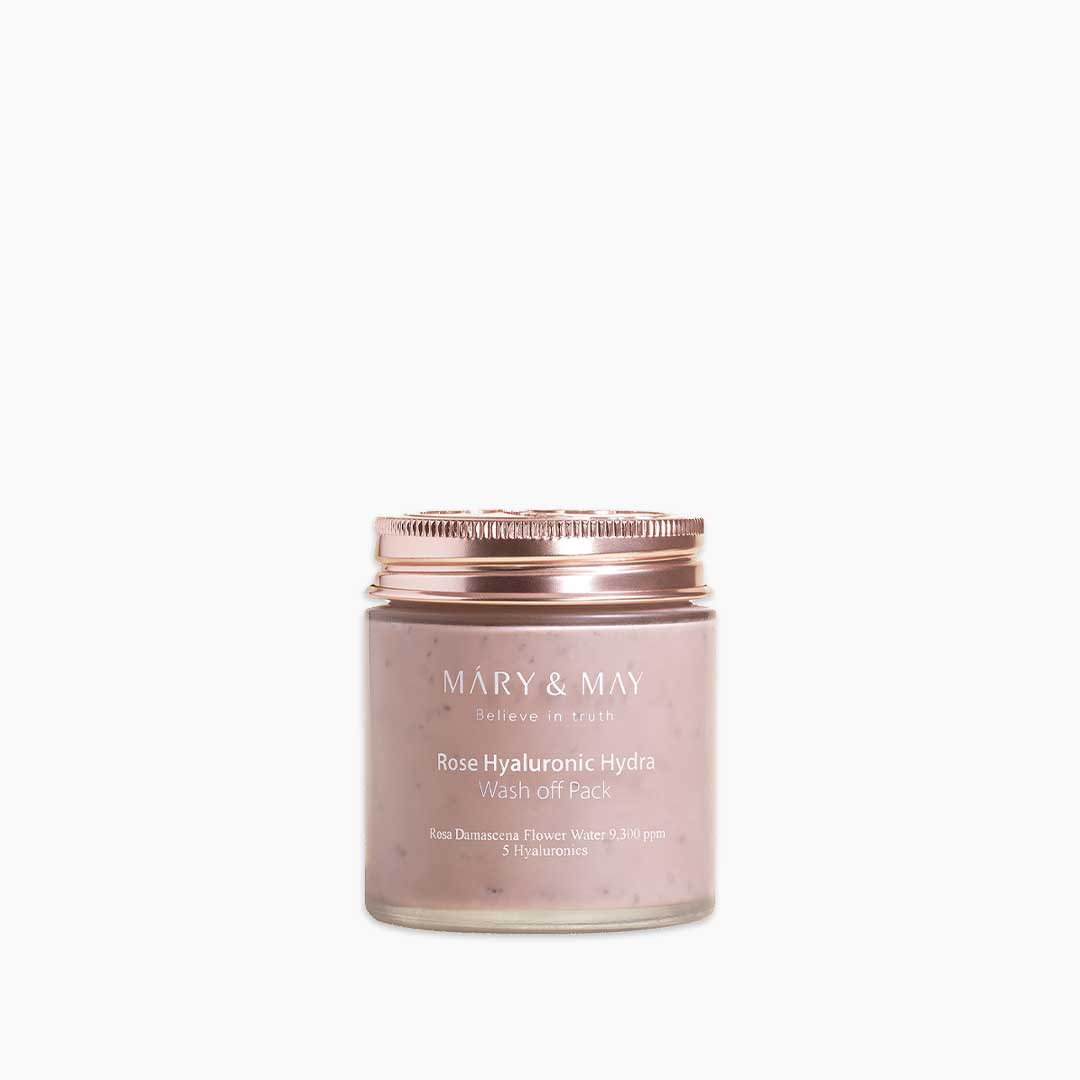 Mary & May Rose Hyaluronic Hydra Wash Off Pack 125 g – Hidratantna maska za lice