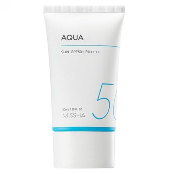 MISSHA All Around Safe Block Aqua Sun 50 ml – Lagana hidratantna SPF zaštita za lice