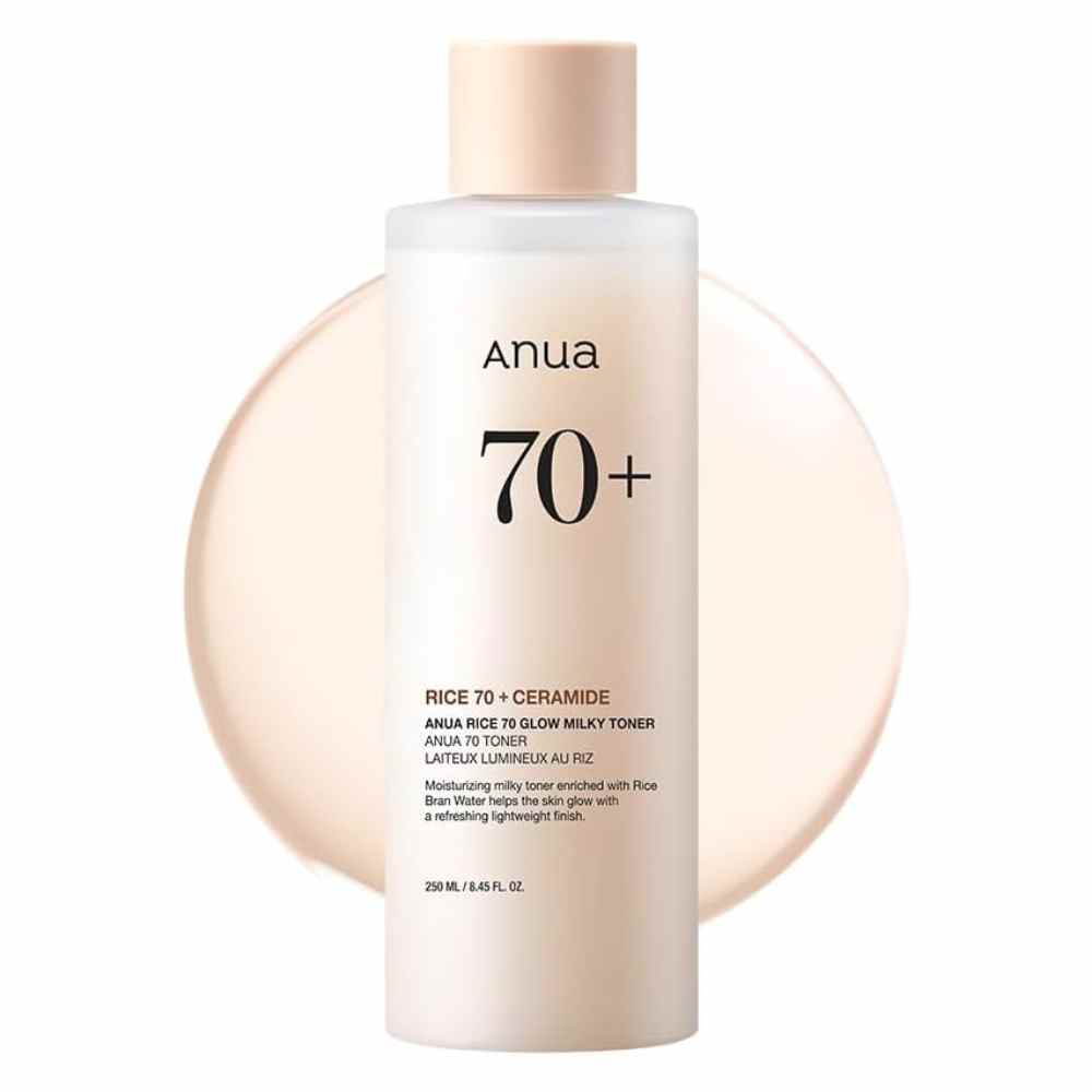 Anua Rice 70 Glow Milky Toner 250ml – Hidratantni i sjajni toner za lice