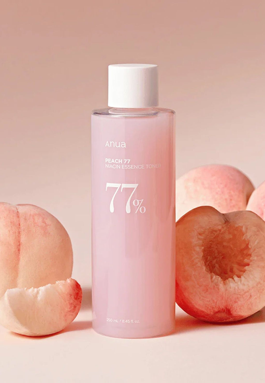 Anua Peach 77% Niacin Essence Toner 250ml – Posvjetljujući i hidratantni toner za lice