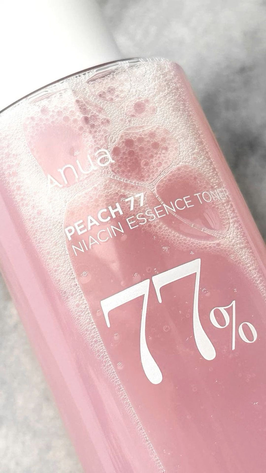 Anua Peach 77% Niacin Essence Toner 250ml – Posvjetljujući i hidratantni toner za lice