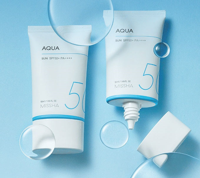MISSHA All Around Safe Block Aqua Sun 50 ml – Lagana hidratantna SPF zaštita za lice
