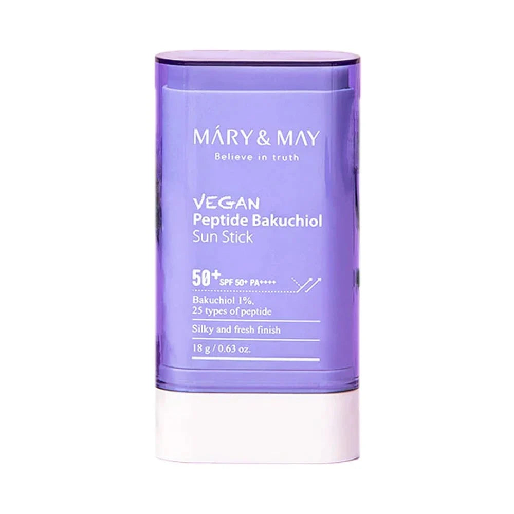 Mary & May Vegan Peptide Bakuchiol Sun Stick SPF50+ PA++++ 18 g – Zaštita od sunca u sticku